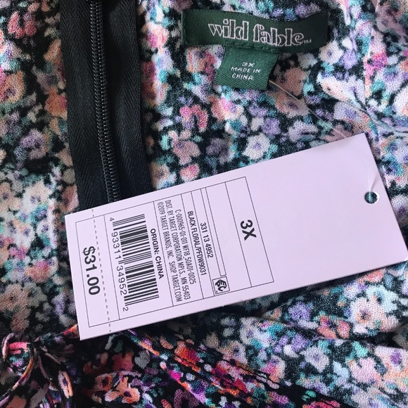 ⛔️Wild Fable Multi Floral Sleeveless Dress - Picture 4 of 7